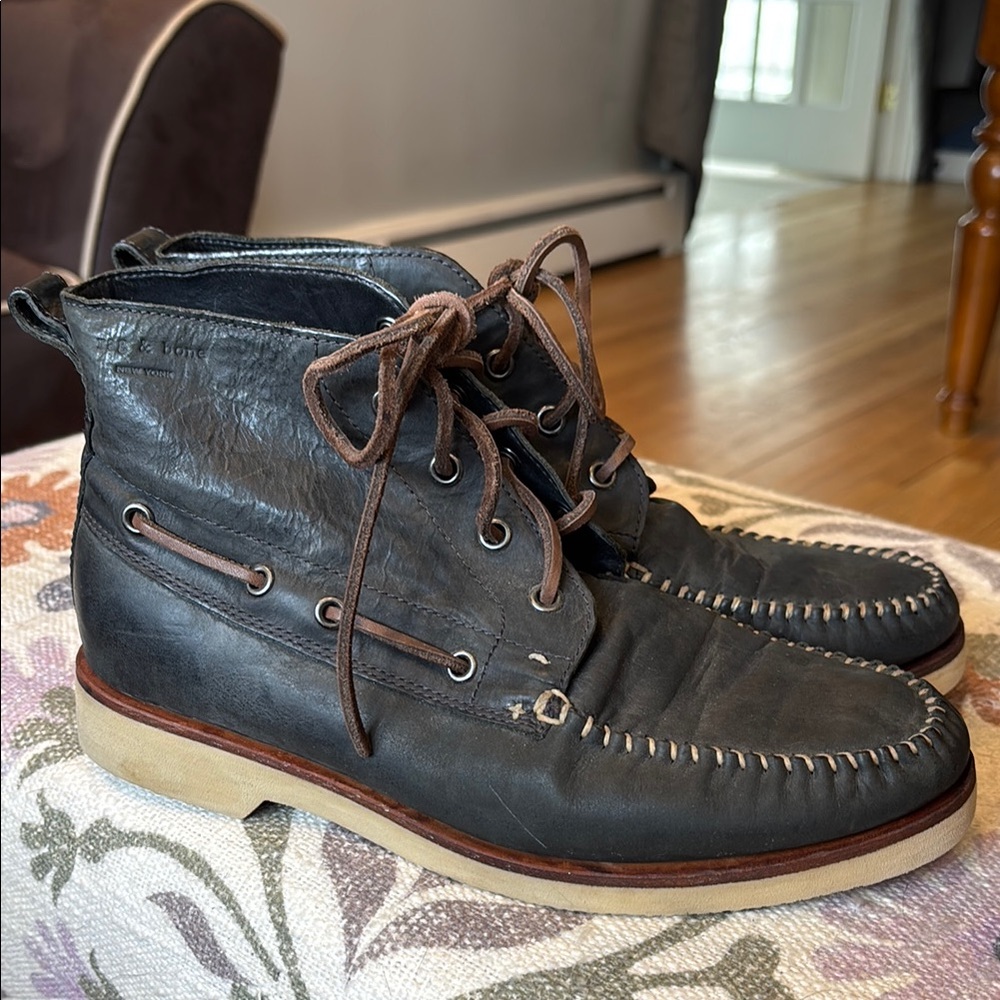 Mens Rag and Bone Wakefield‎ high top boot